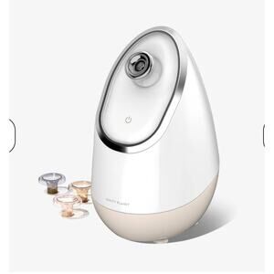 Vanity Planet Aira Ionic Facial Steamer Beige NEW